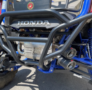 Picture of Big Gun 19-22 Honda TALON 1000R-X Explorer Series Dual Slip On Exhaust
