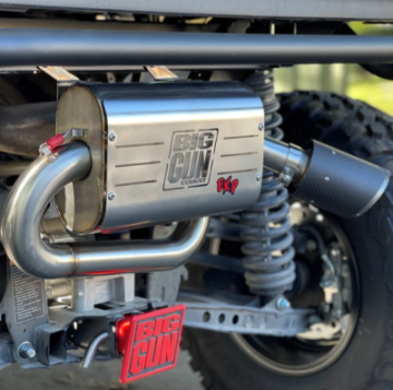 Picture of Big Gun 21-23 Yamaha Wolverine RMAX 2-4-LE-SE Explorer Series Slip On Exhaust
