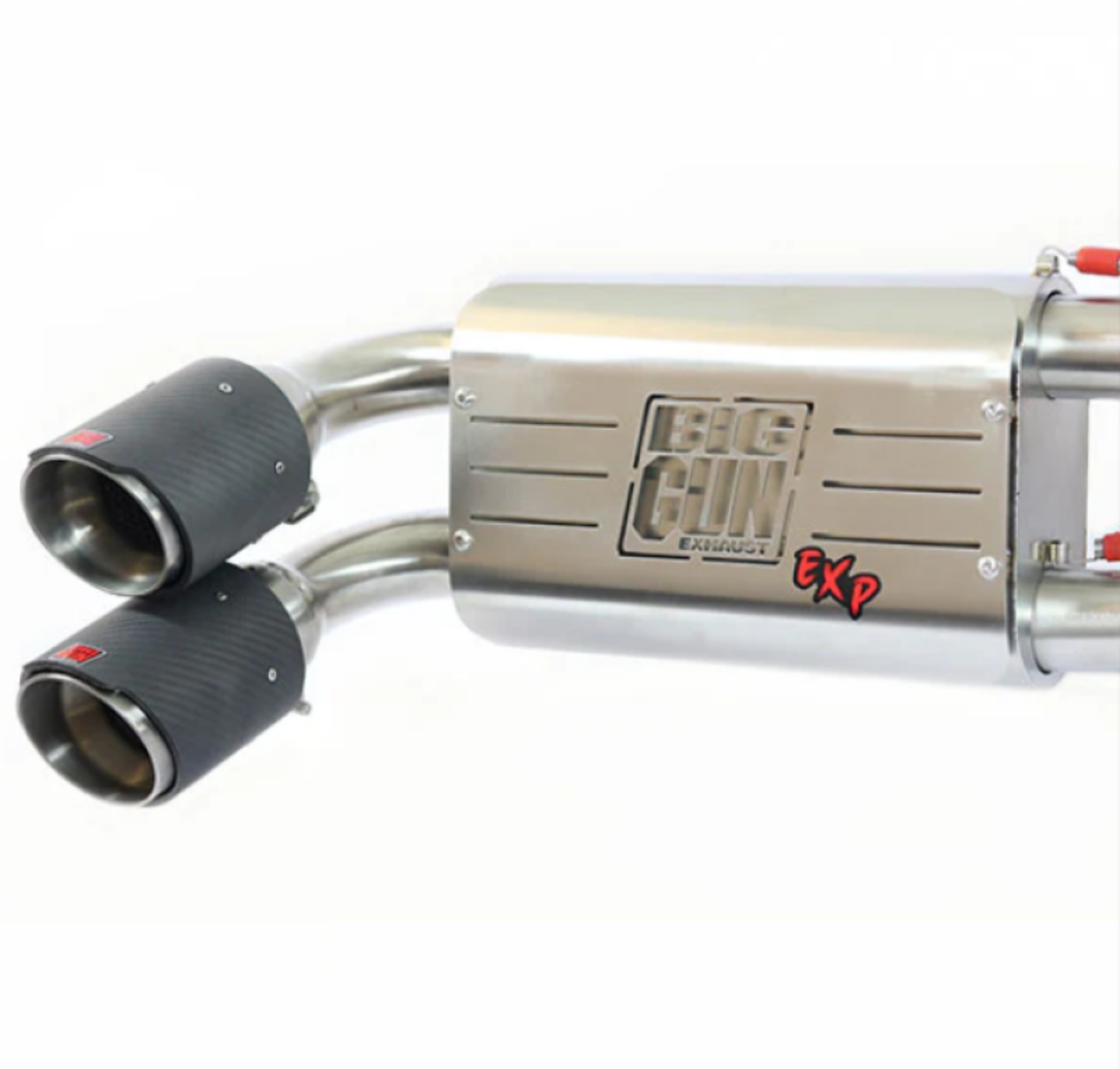Picture of Big Gun 15-23 Polaris RZR XP 1000-RZR XP 4 1000 Explorer Series Dual Slip On Exhaust