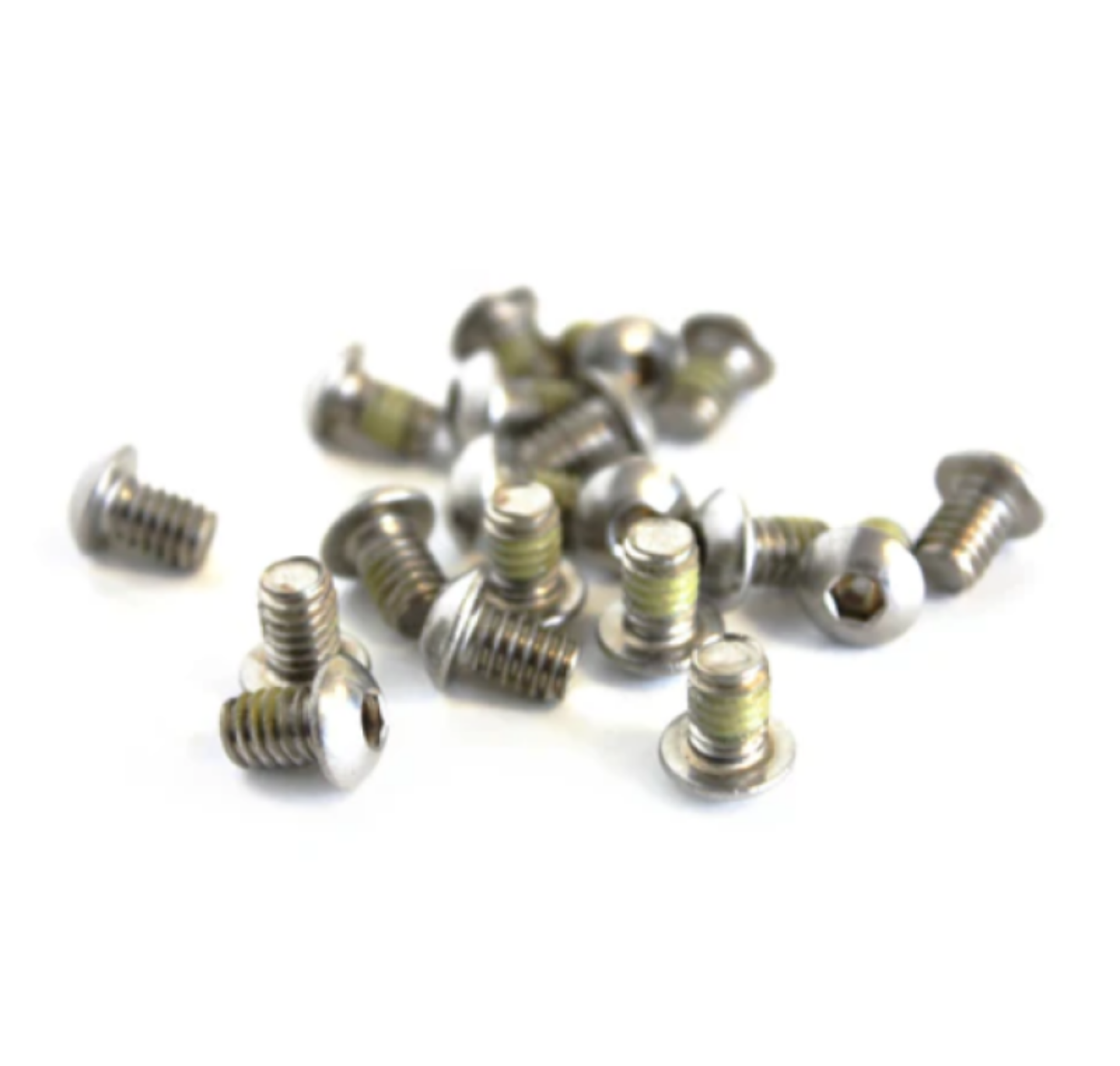 Picture of Big Gun 1-4x20 Base Plate Allen Screws 4 pk - Button Head Silver