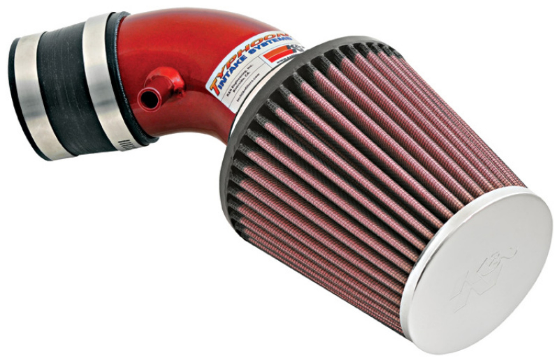 Picture of K&N 02-06 Mini Cooper Non S Red Typhoon Short Ram Intake