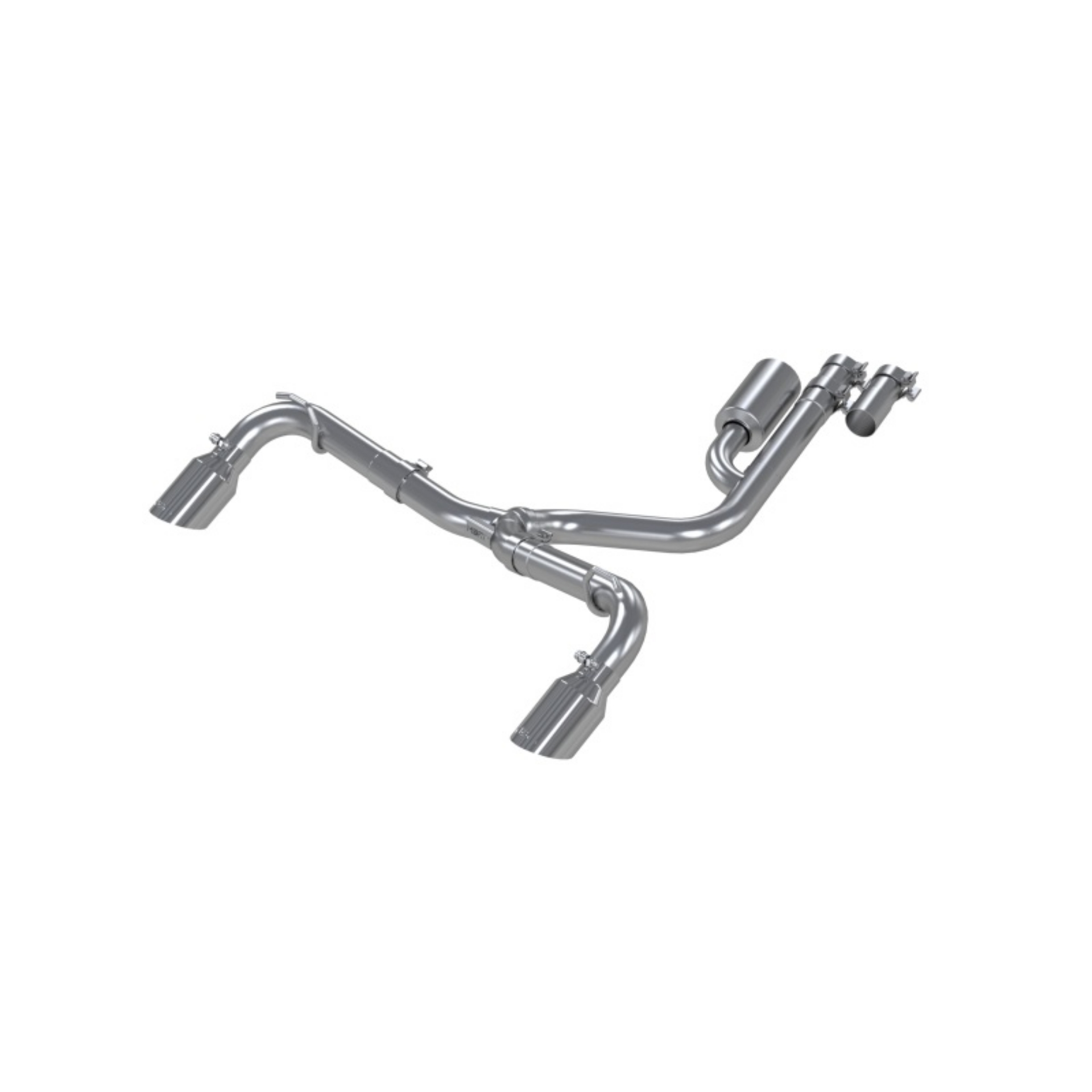 Picture of MBRP 2021+ Ford Bronco Sport 1-5L - 2-0L EcoBoost 2-5in Resonator-Back Exhaust - Dual Rear Exit