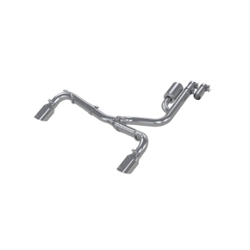Picture of MBRP 2021+ Ford Bronco Sport 1-5L - 2-0L EcoBoost 2-5in Resonator-Back Exhaust - Dual Rear Exit