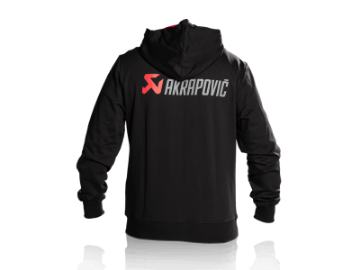 Picture of Akrapovic Mens Akrapovic Logo Black Hoodie - XL