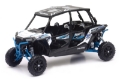 Picture of New Ray Toys Polaris RZR XP4 Turbo EPS Matte White Lightning- Scale - 1:18