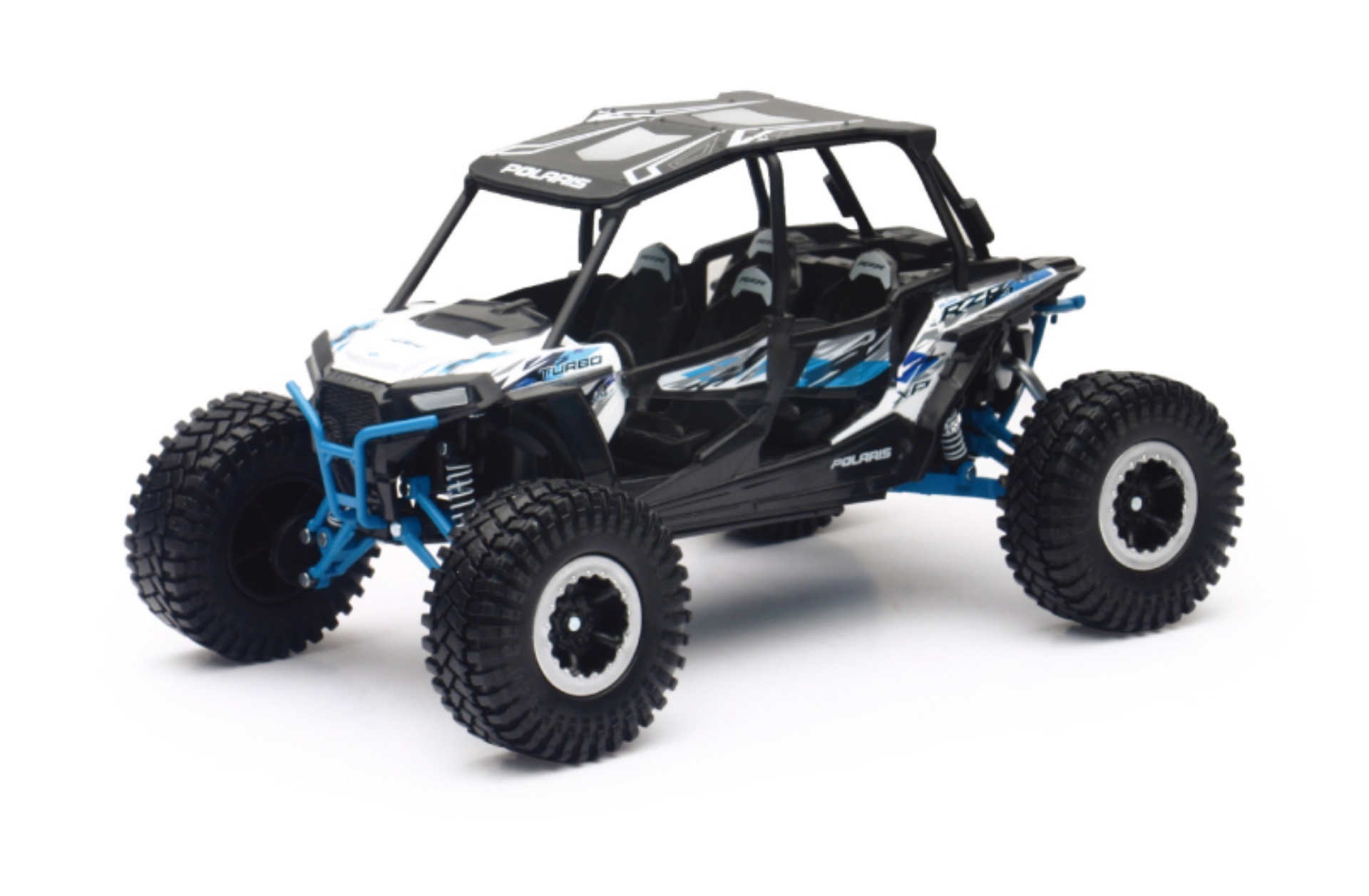 Picture of New Ray Toys Polaris RZR XP4 Rock Crawler White Lightning- Scale - 1:18