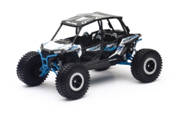 Picture of New Ray Toys Polaris RZR XP4 Rock Crawler White Lightning- Scale - 1:18