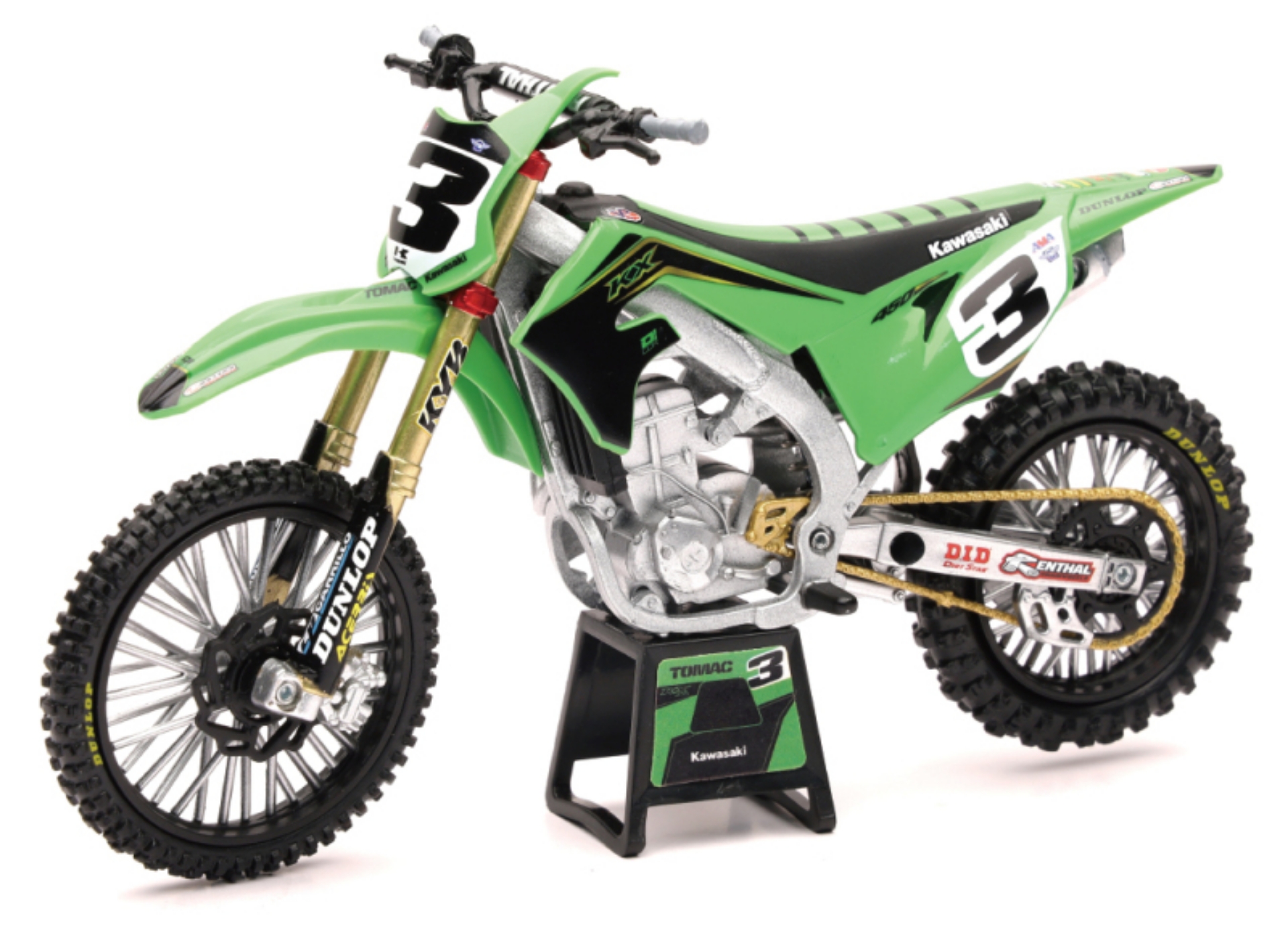 Picture of New Ray Toys Kawasaki KX450F Factory Team Eli Tomac- Scale - 1:12