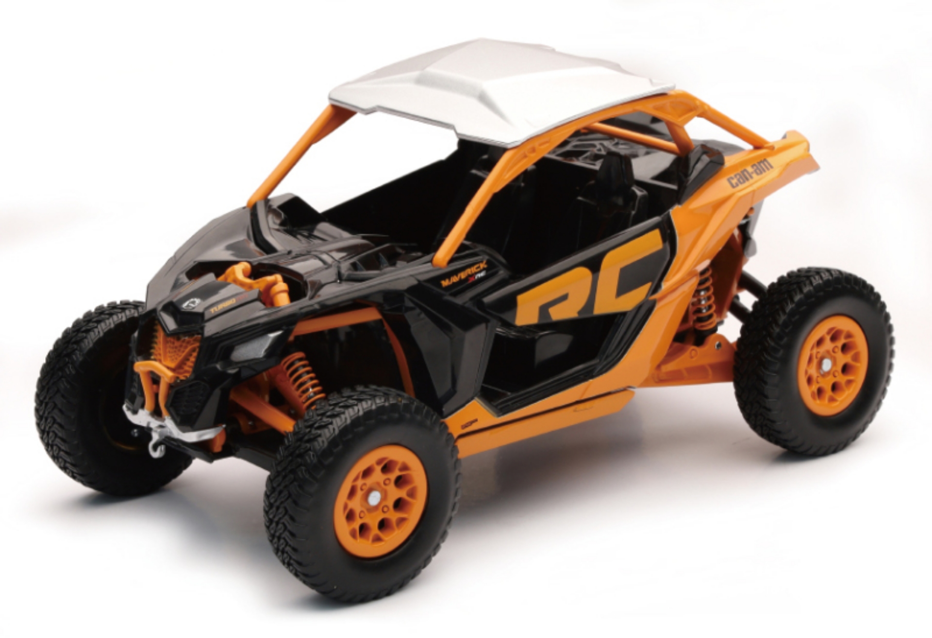 Picture of New Ray Toys Can-AM Maverick X3 X RC Turbo Black-Orange- Scale - 1:18