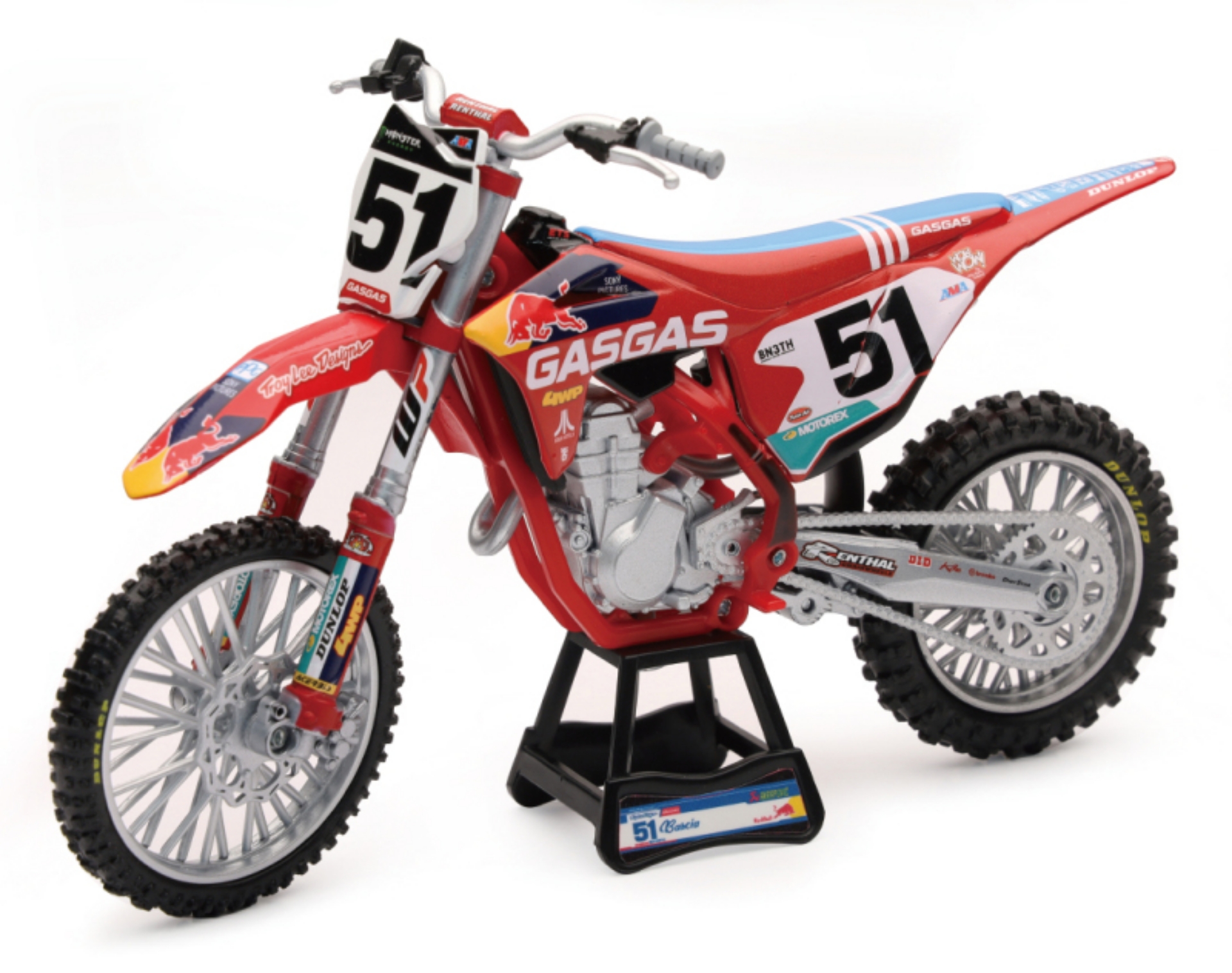 Picture of New Ray Toys TLD Redbull GASGAS MC 450F Justin Barcia- Scale - 1:12