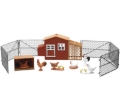 Picture of New Ray Toys Country Life Playset Chicken Coop with Chickens
