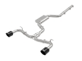 Picture of aFe MACHForce XP 3in-2-5in SS Exhaust Cat-Back 18-19 Volkswagen GTI MK7-5 L4-2-0L t - Black