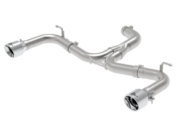 Picture of aFe 18-20 VW GTI MK7-5 2-0L MACH Force-Xp 3in to 2-5in 304 SS Axle-Back Exhaust System- Pol- Tips