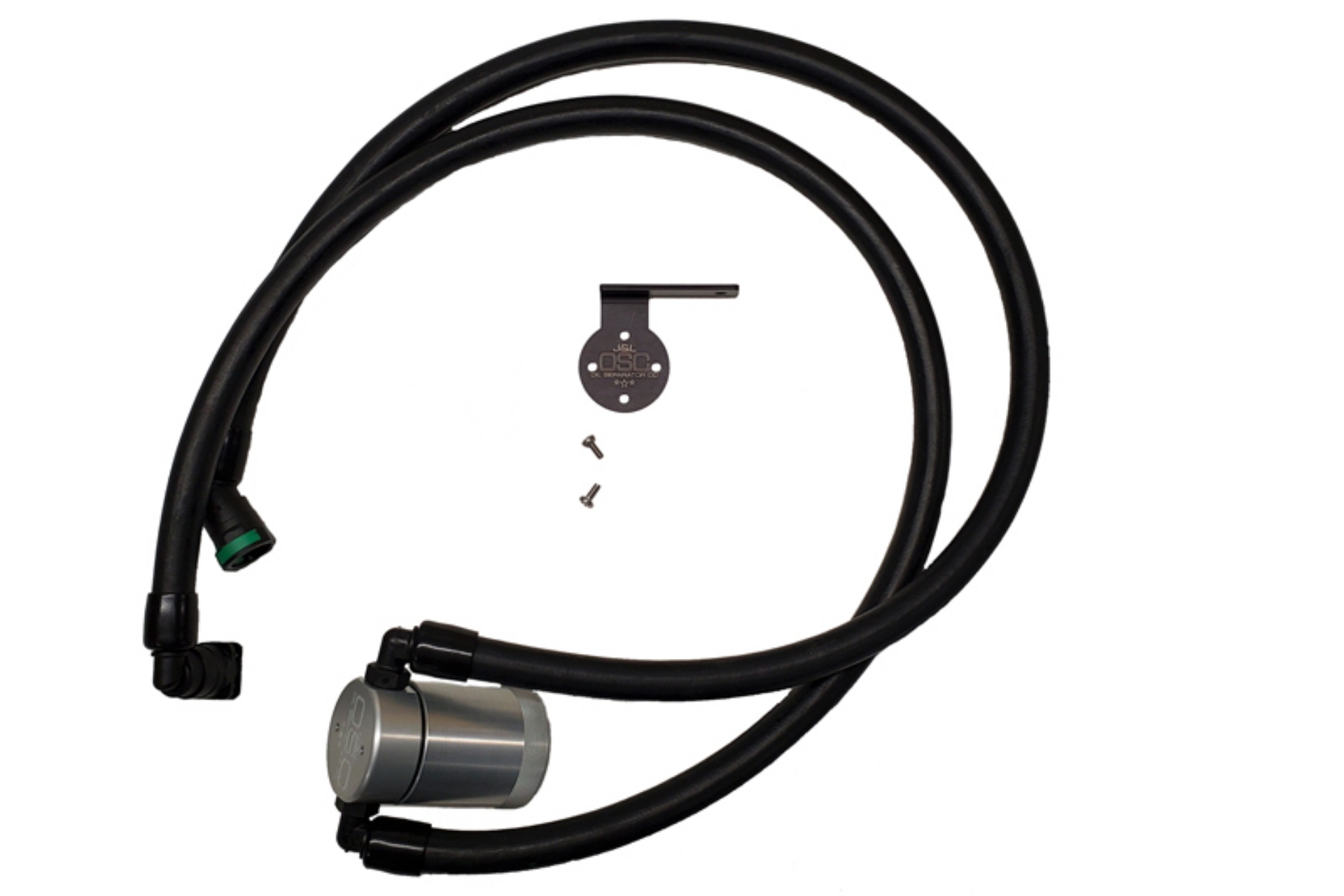 Picture of J&L 2021-2025 Ford F-150 3-5L Passenger Side Oil Separator 3-0 - Clear Anodized