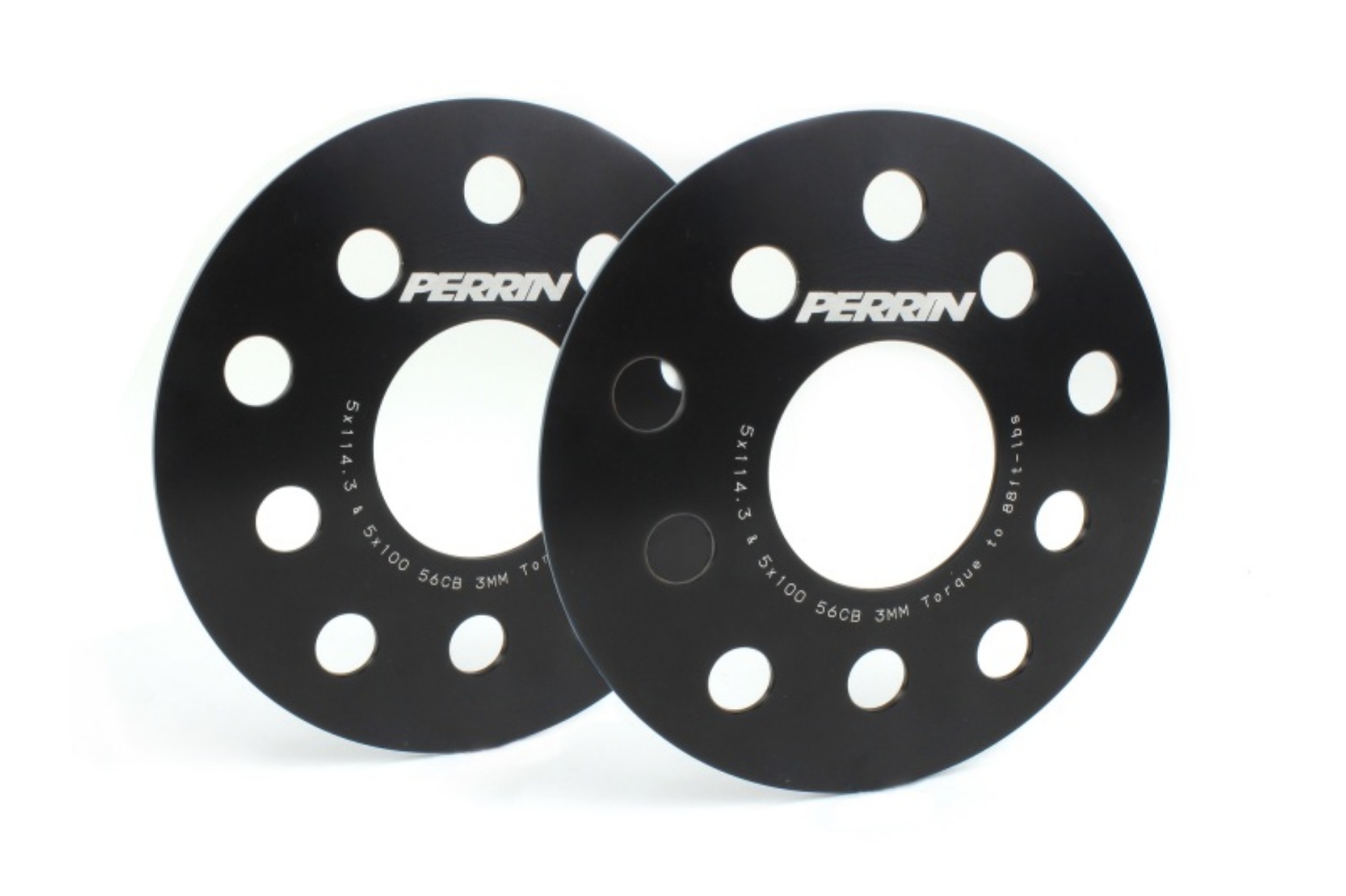 Picture of PERRIN Subaru-Toyota-Scion 3mm Wheel Spacers Slip-On Style-No Studs 5x114-3-5x100 56mm CB - Pair