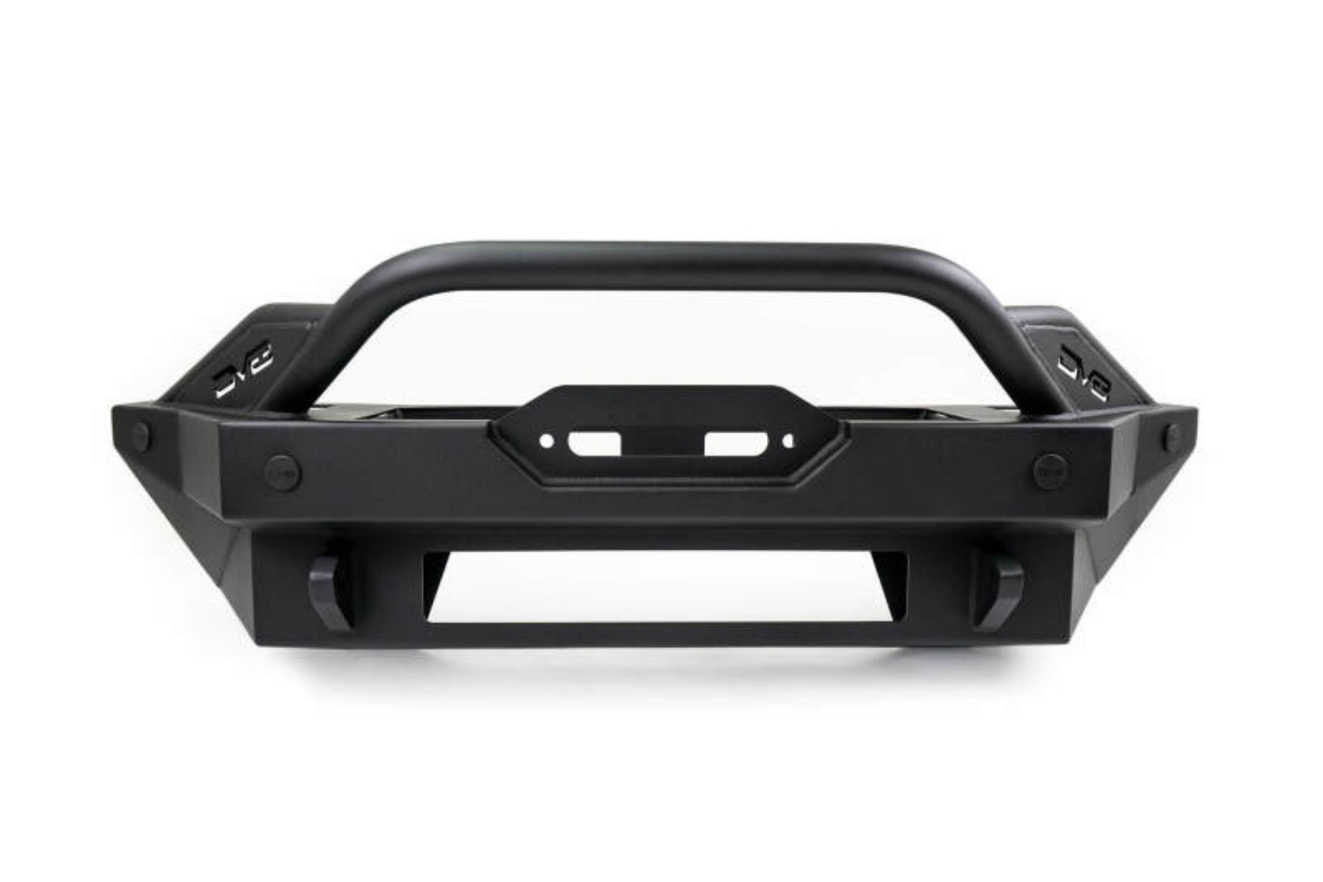 Picture of DV8 Offroad 2021+ Ford Bronco Modular Front Bumper Winch Capable w- Auxiliary Light Mounts