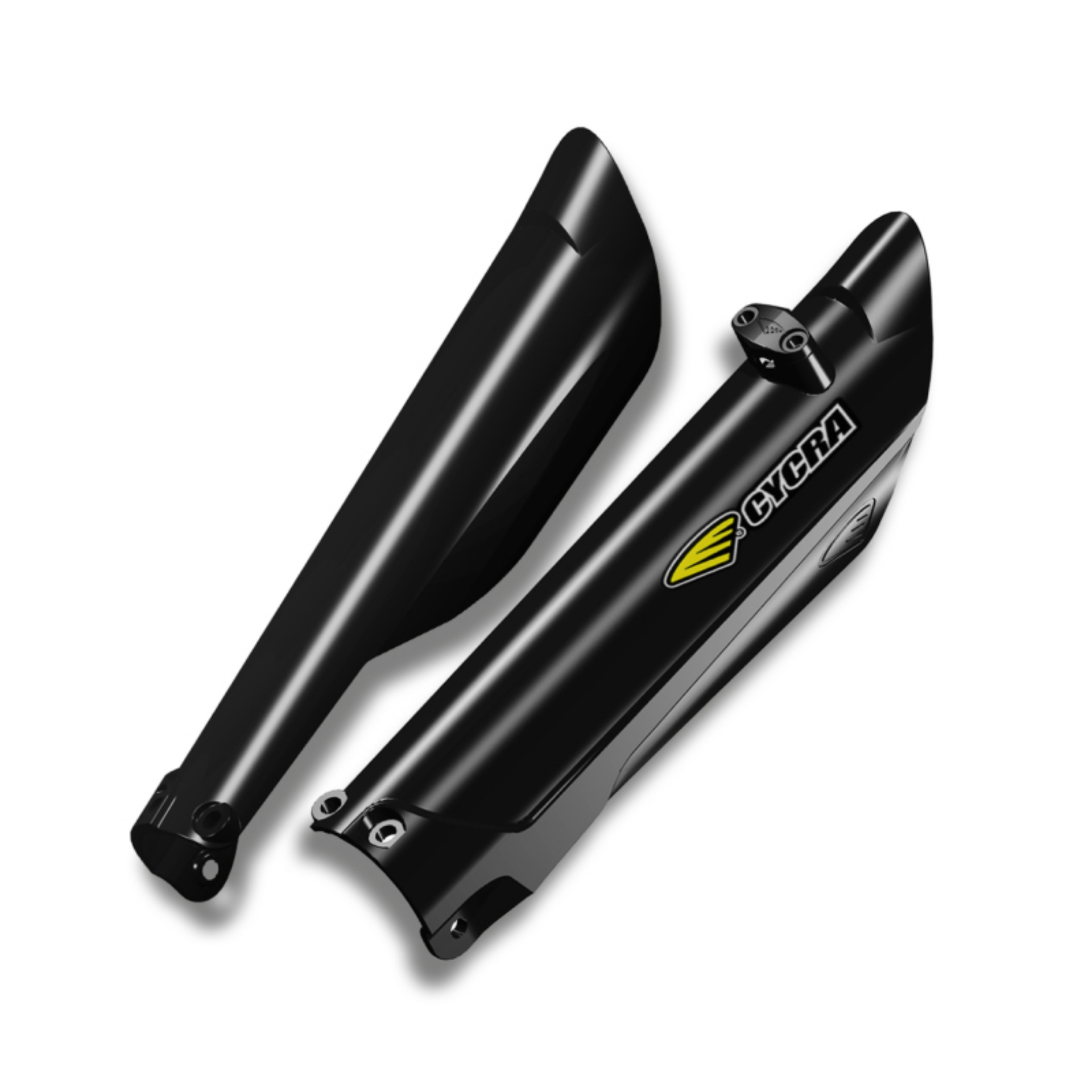Picture of Cycra 16-22 KTM 125 SX Performance Fork Guards - Black