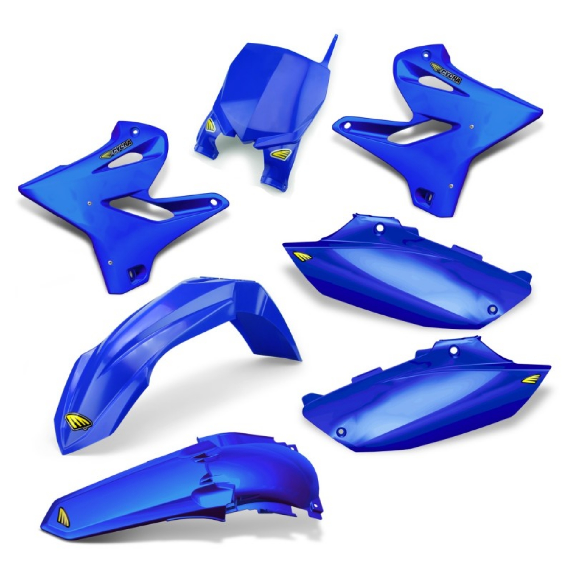 Picture of Cycra 05-14 Yamaha YZ125 Powerflow Body Kit - Blue