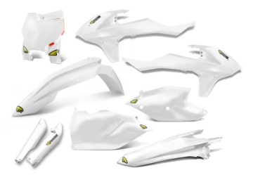 Picture of Cycra 16-18 KTM 125 SX Powerflow Body Kit - White