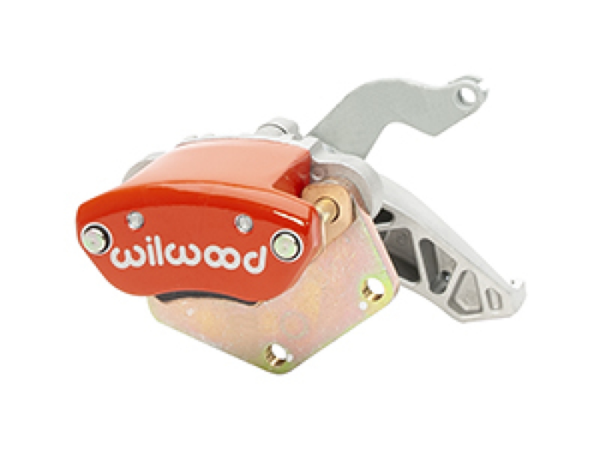 Picture of Wilwood Caliper-MC4 Mechanical Parking Brake-R-H - Red 2-00 MT 1-19in Piston -81in Disc