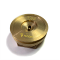 Picture of Ticon Industries Tig Aesthetics 4in Universal Vband Heat Sink w- Purge - Tellurium Copper