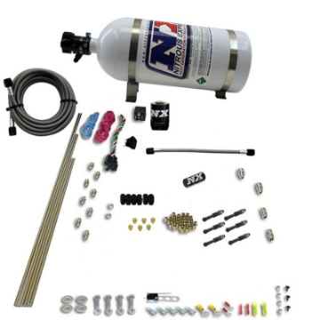 Picture of Nitrous Express 6 Cyl Dry Direct Port Nitrous Kit w- 12lb Bottle