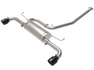 Picture of aFe POWER Takeda 19-21 Toyota RAV4 L4-2-5L 304SS CB Exhaust w- Black Tips
