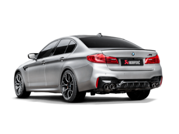 Picture of Akrapovic BMW M5-M5 Competition F90 Slip-On Line Titanium Req- Tips