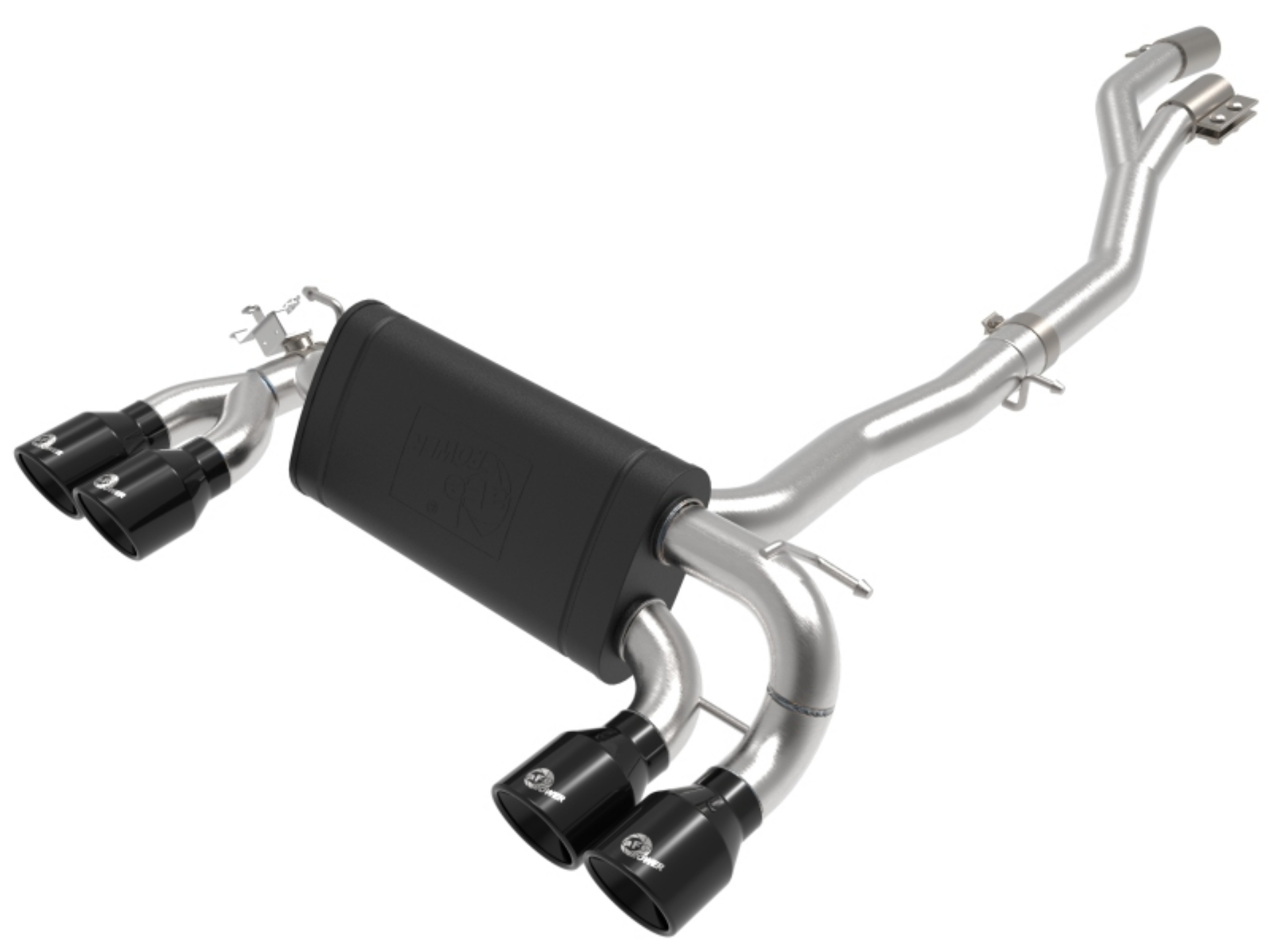 Picture of aFe MACHForce XP Exhausts Cat-Back SS 19-21 BMW M2 Competition L6-3-0L w-Black Tips