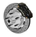 Picture of Wilwood Forged Dynalite Front Kit 19-00in Drilled Rotor Black WWE ProSpindle 5x5-00in Hub