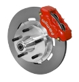 Picture of Wilwood Forged Dynalite Front Kit 19-00in Plain Rotor RedWWE ProSpindle 5x5-00in Hub