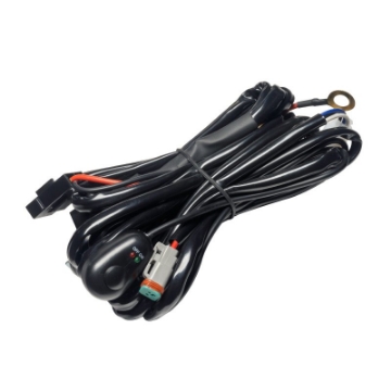 Picture of Oracle Switched LED Light Bar Wiring Harness 2 Pin Deutsch