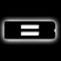 Picture of ORACLE Lighting Universal Illuminated LED Letter Badges - Matte Blk Surface Finish - B