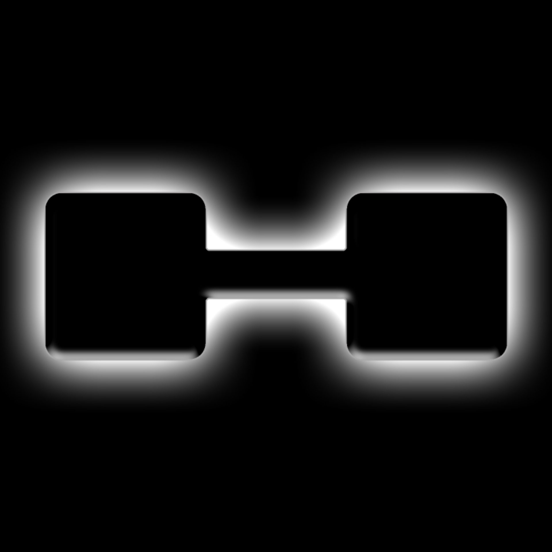 Picture of ORACLE Lighting Universal Illuminated LED Letter Badges - Matte Blk Surface Finish - H