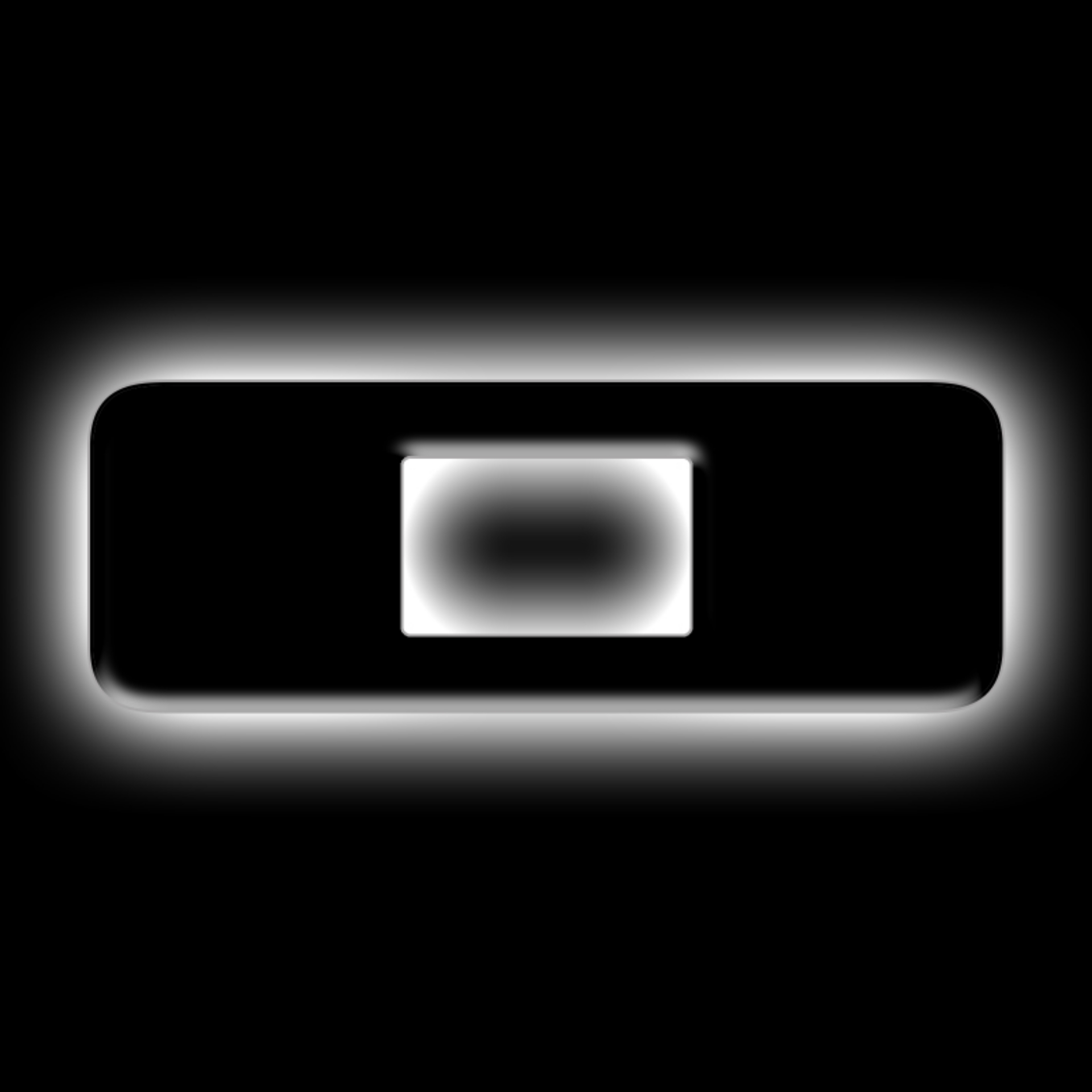 Picture of ORACLE Lighting Universal Illuminated LED Letter Badges - Matte Blk Surface Finish - O