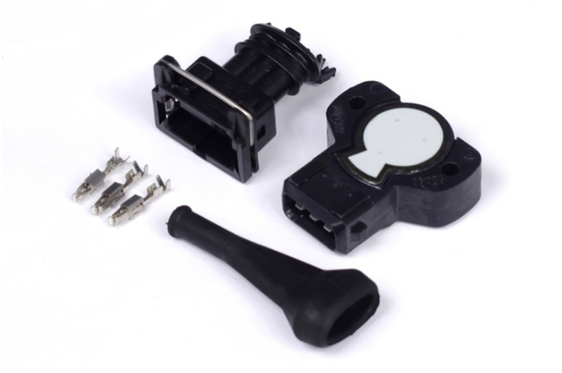 Picture of Haltech Throttle Position Sensor Grey-8mm D-Shaft-CW & CCW Rotation