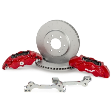 Picture of Alcon 2021+ Ford F-150Excl Raptor 347x36mm Rotors 6-Piston Brake Kit - Front