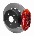 Picture of Wilwood 2020+ Jeep Gladiator JT Narrow Superlite 4R Rear Slotted Brake Kit 14-00in Red w- Lines