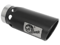 Picture of aFe Large Bore-HD 5 IN 409 SS DPF-Back Exhaust System w-Black Tip 20-21 GM Truck V8-6-6L