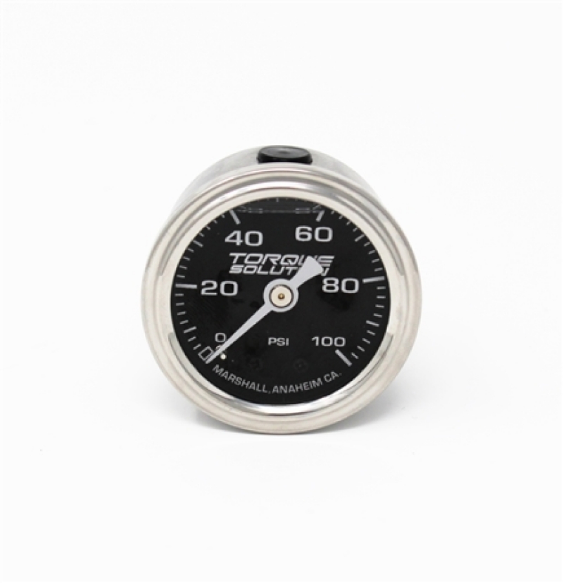 Picture of Torque Solution Fuel Pressure Gauge: 100 PSI 1-8 NPT