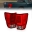 Picture of ANZO 04-15 Nissan Titan Full LED Taillights Chrome Housing Red-Clear Lens