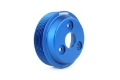 Picture of PERRIN 15-21 Subaru WRX - 18-20 Crosstrek - 14-18 FXT Lightweight Water Pump Pulley - Blue