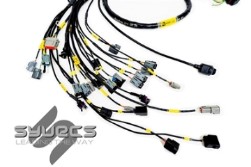 Picture of Rywire Honda K-Series w-Syvecs S7 ECU Eng Harness w-OBD2 Alt-EV14 Inj-AEM IAT & MAP Adapter Req