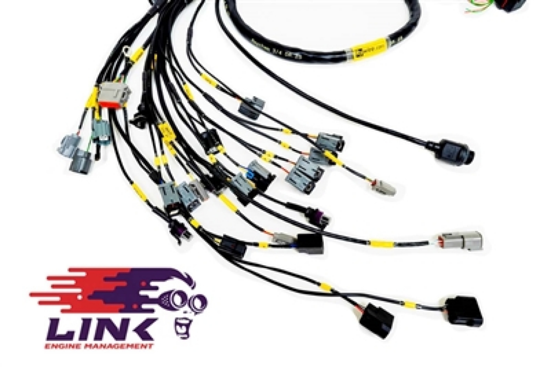 Picture of Rywire Honda K w-Link G4 ECU Eng Harn w-OBD2 Alt-EV14-AEM IAT-MAP Adapt Req-Specify ECU D-S Only