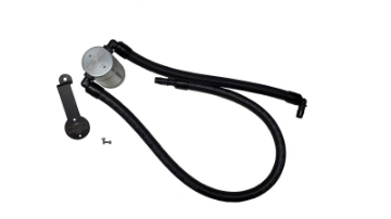 Picture of J&L 2021-2024 Jeep Wrangler 392 Oil Separator 3-0 Passenger Side - Clear Anodized