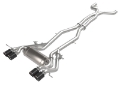 Picture of aFe MACHForce XP Exhausts Cat-Back SS 19-21 BMW M2 Competition L6-3-0L w-Carbon Tips