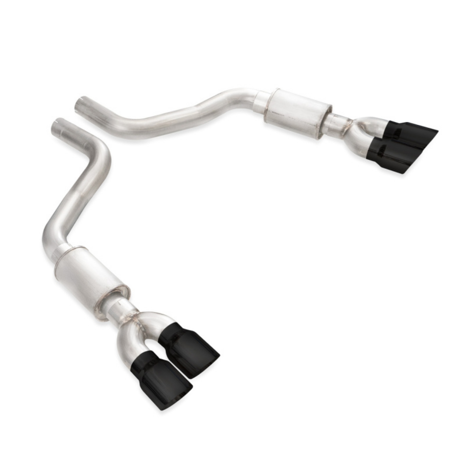 Picture of Stainless Works 15-21 Dodge Challenger 5-7-6-2-6-4L Legend Axle Back Exhaust System w- Black-Out Tip