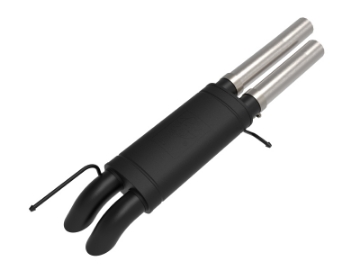 Picture of aFe 2021+ Jeep Wrangler JL 392 V8-6-4L Rock Basher 3in- 304 Stainless Steel Cat-Back Exhaust