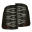 Picture of AlphaRex 19-21 Dodge Ram 1500 Luxx-Series LED Tail Lights Black w-Activ Light-Seq Signal