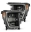 Picture of AlphaRex 21-22 Ford F150 PRO-Series Projector headlights Black w-Activ Light-Seq Signal